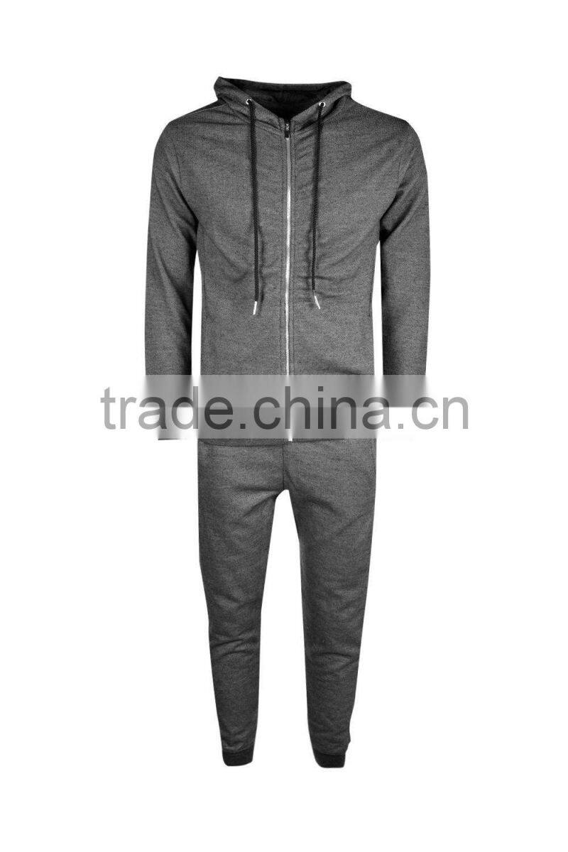 new fashion apparel oem gym fleece tracksuit design for mens