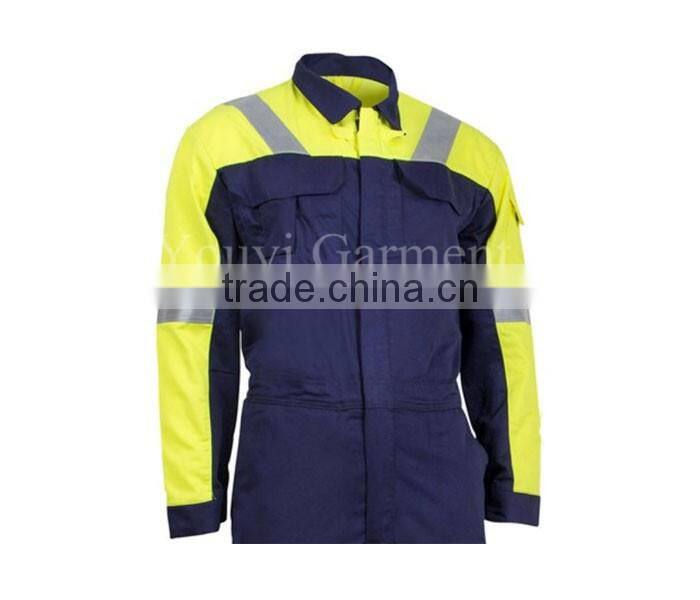 two-tone 50mm reflective tape T/C 290gsm FR coverall