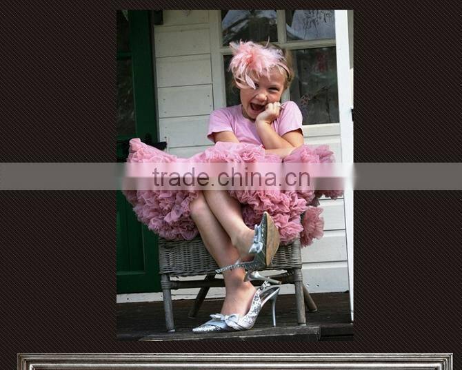 Best-selling baby skirt chiffon table skirt newborn ruffled table skirt girls super fluffy pettiskirt