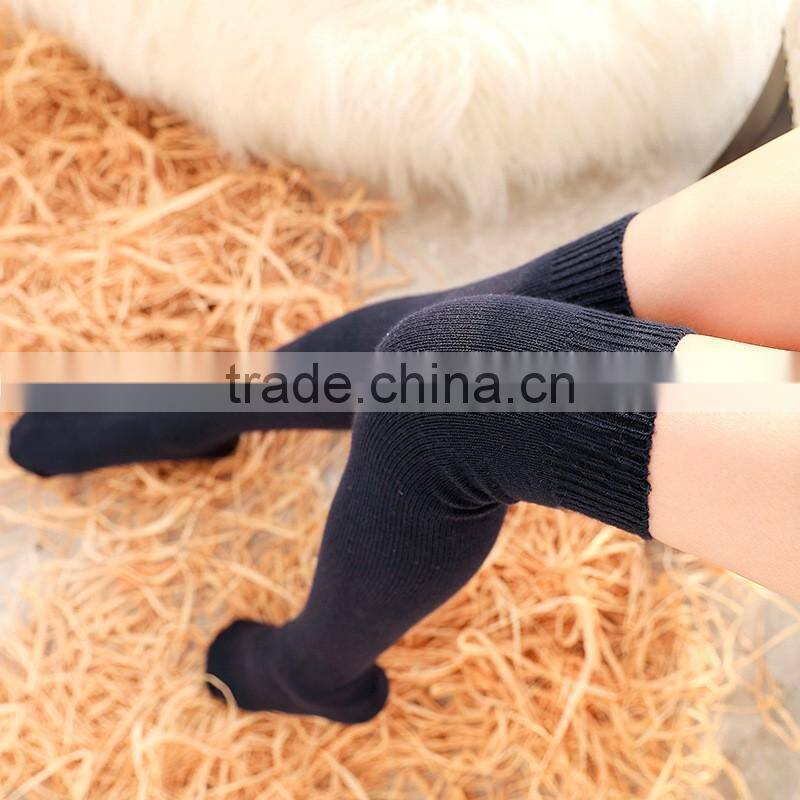 Sexy Women Girl Thigh High Stockings,8 Colors Cute Long Cotton Warm Over The Knee Socks,Fashion Knee High Socks
