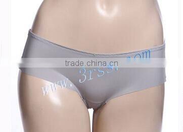 Gray low-rise non-trace mature women underwear
