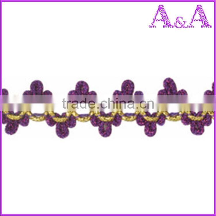 Fashion rhinestone and beading trim by the yard, new design beads crystal decorative trim wholesale, trimmings for dresses