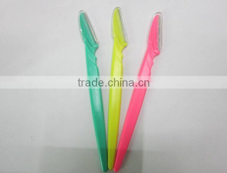 Korea Eyebrow Razor,Facial Hair Remover Eyebrow Trimmer,Sharp Mini Makeup Knife Shaper Shaver For Women