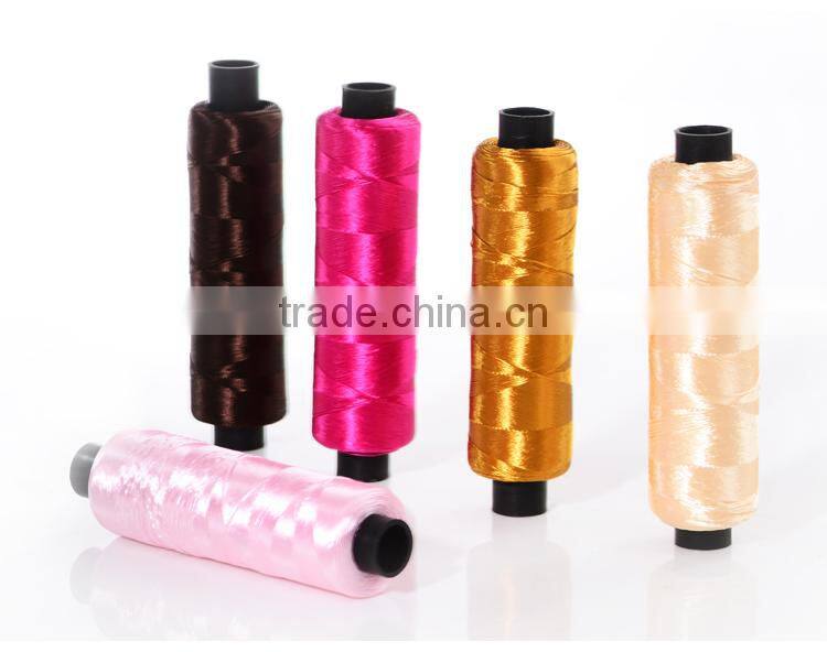 Small cone rayon viscose embroidery thread