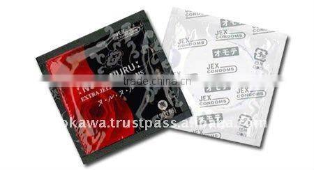 Japan Condom 'NURU NURU SP1500' --- outside top jelly-coated --- 12p wholesale