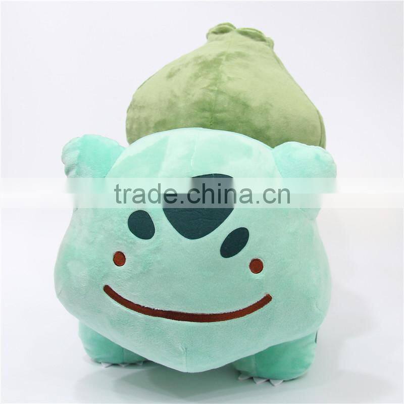 Popular Cartoon Pokemon Bulbasaur Doll Anime Soft Plush Toys