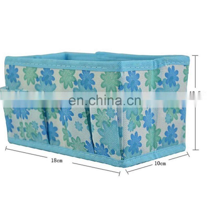Newest Makeup Cosmetic Storage Box Bag Bright Organiser Foldable Makeup Stationary Container