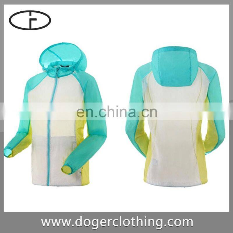 Top quality new custom fashionable hooded jacket for women