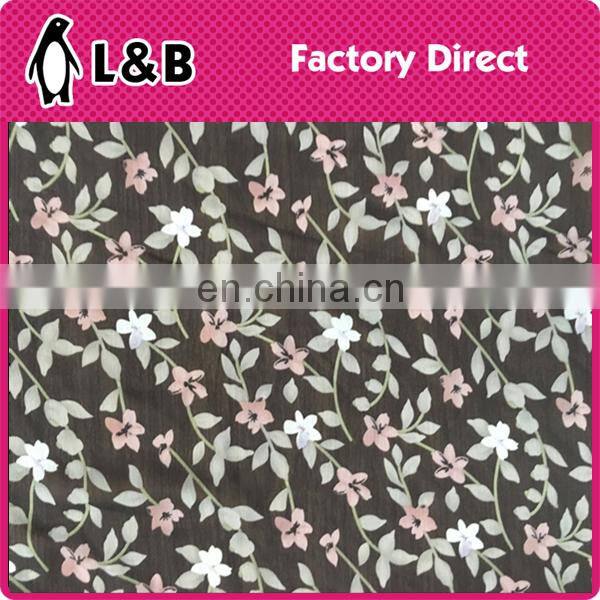 Wholesale popular beautiful digital print polyester fabric/cloth material fabric