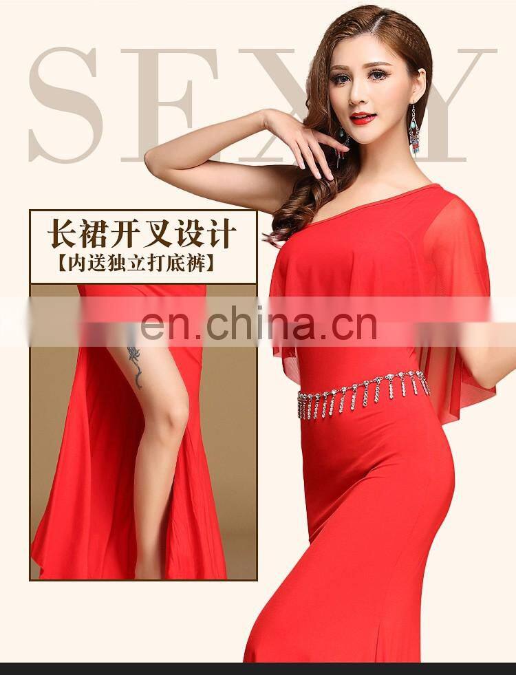 T-5155 Arabic long sexy bellydance skirt