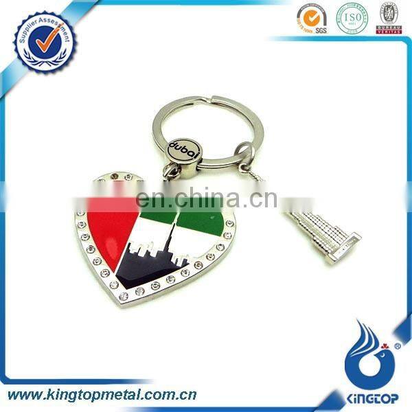 metal one piece keychain