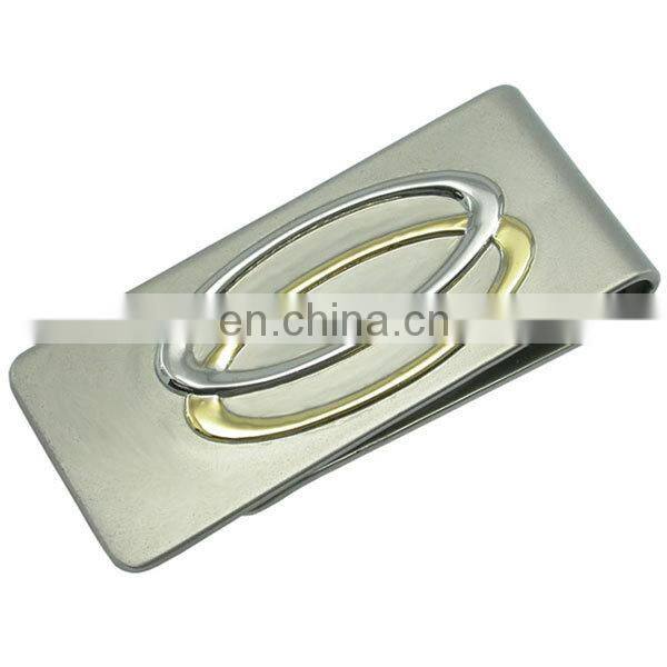 Metal Money Clips with Customized Logo Blank money clip wholesale unique