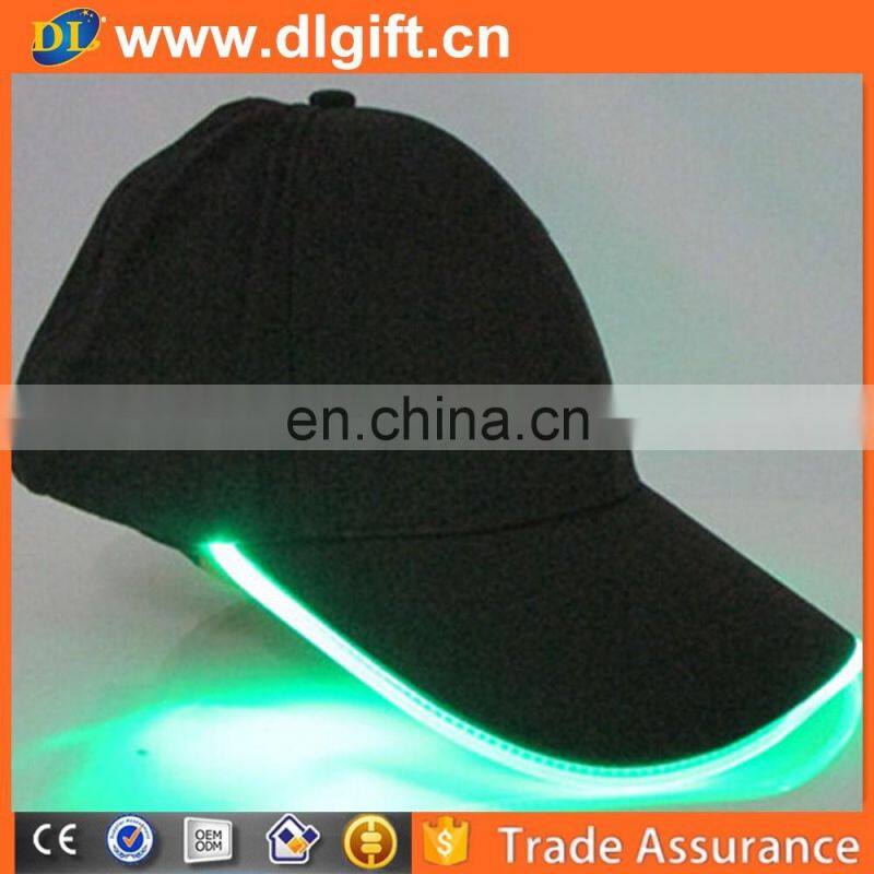 Fashion Unisex LED Light Up Party Baseball Hats Cap, Hard Hat With Led Light , Led Flashing Baseball Cap