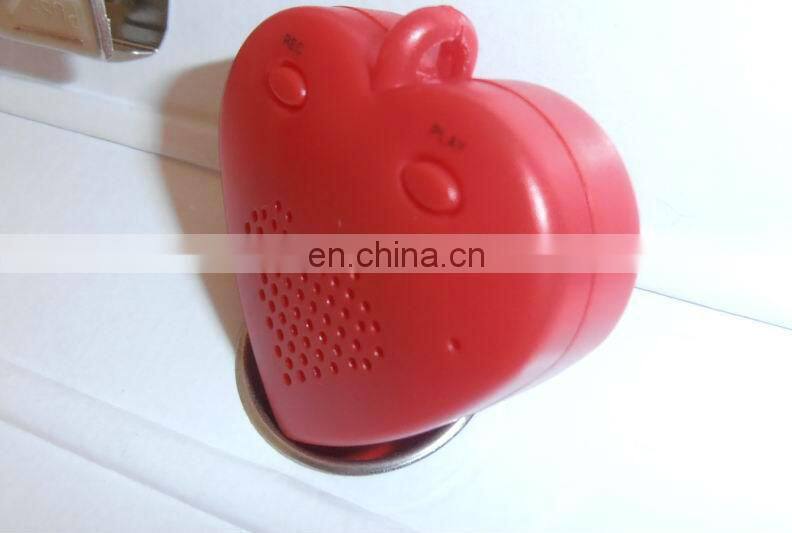 55mm Heart Sound Recorder,Talking Toy Repeat Stuffed Toy
