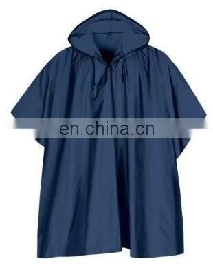 SOFT IMPROVED PVC RAINCOAT LIGHT WEIGHT PVC PONCHO FOLDABLE PONCHO