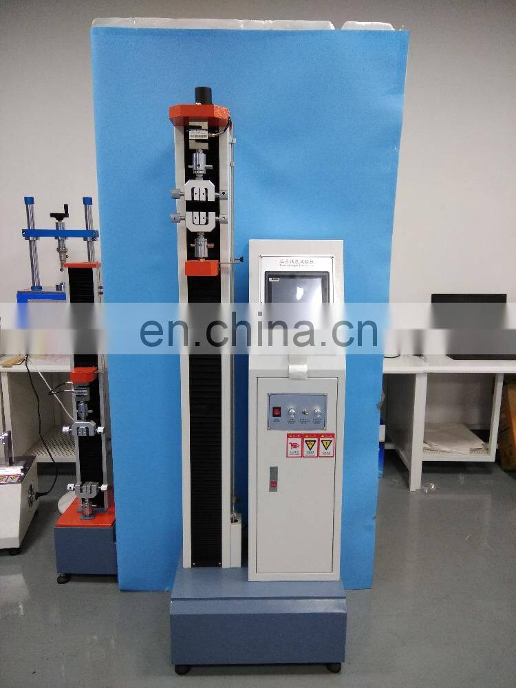 Single column tensile testing machine used for Mechanical properties experiment of metallic line/Metal plate/Metal rod and so on