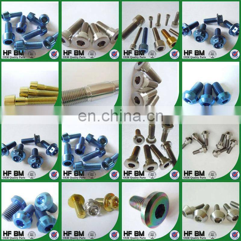 Good Motorcycle Titanium Flanged Hex Bolt