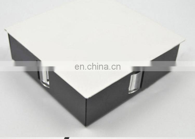 Simple and modern creative KTV square round LED aluminum wall decorative lighting for hotel