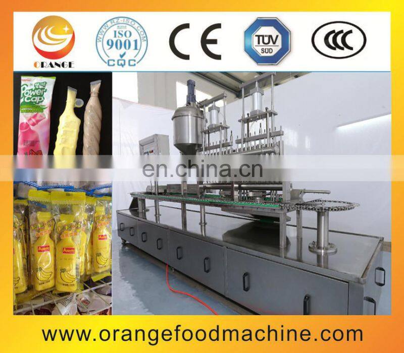 Rotary small plastic tube/ice freeze pops/ice fruit juice filling sealing machine