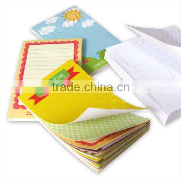 Promotional Gift Die cut shape Note set Notepad Sticky memo pad