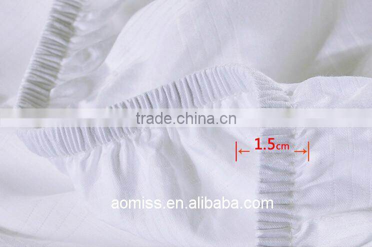 100% cotton 300 thread count hotel jacquard fitted sheets flat sheets