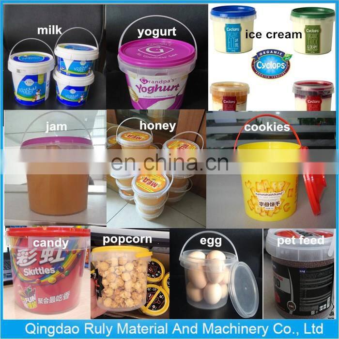 5L Food Chemical Packaging square plastic bucket