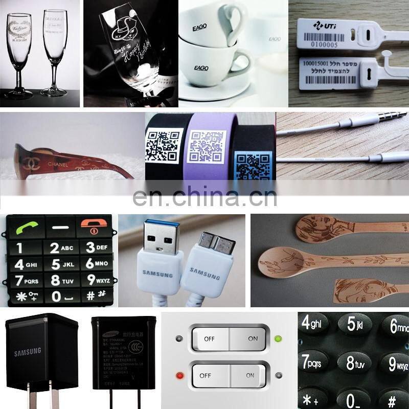 Industrial Professional Flying Fiber Co2 UV Laser Marking Machine for Metal and Plastic