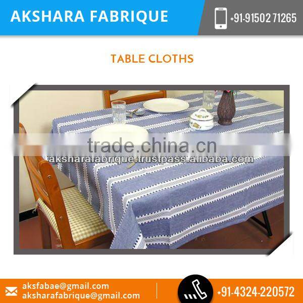 Wide Range of Designer Cotton Table Cloth for High Sale at Good Payment