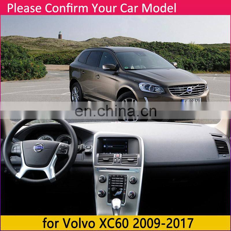 for VOLVO XC60 2009 2010 2011 2012 2013 2014 2015 2016 2017 Anti-Slip Mat Dashboard Cover Pad Sunshade Dashmat Accessories Rug