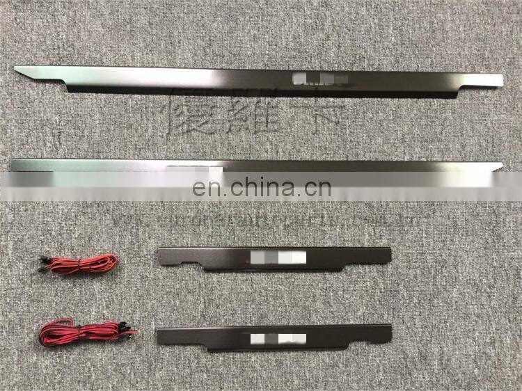 G63 G65 welcome pedal electrict Trim with light for MB G-class w463 g65 style