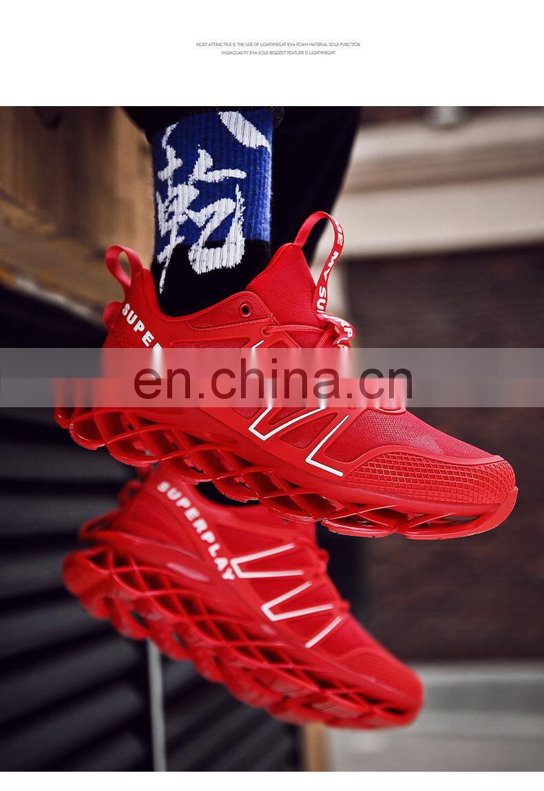 Factory Outlet 2021 Christmas Red Sports Blade Fashion Customize Men's All-match Casual Shoes Running Shoes