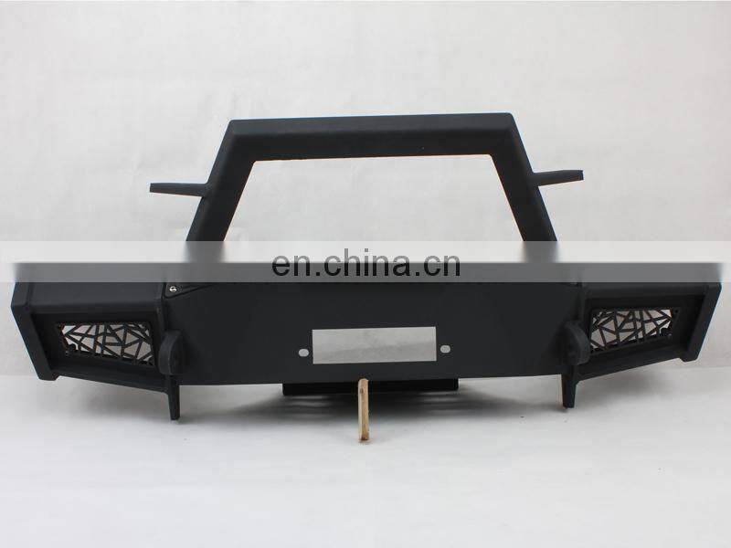 Offroad Black Front Bumper for Jeep Wrangler JK 07+ Accessories Steel Front Bar