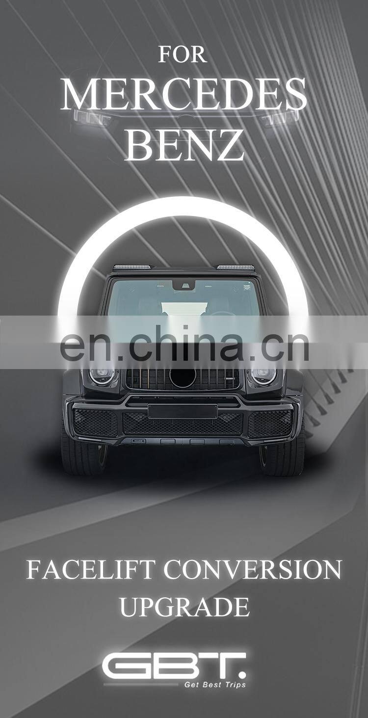 GBT Car bumpers for benz G 500 class automotive parts mercedes benz G 500 class toppik kit 2019