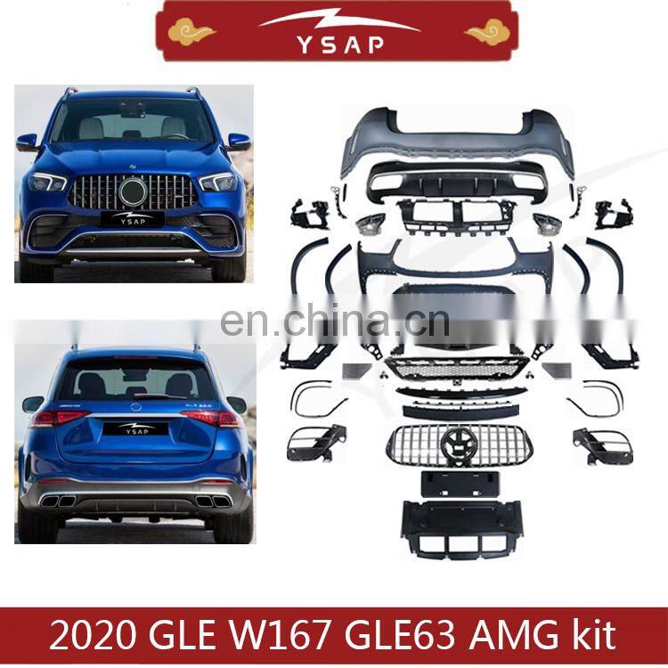 Factory Price AMG body kit for 2020 W167 GLE63 kit 2021