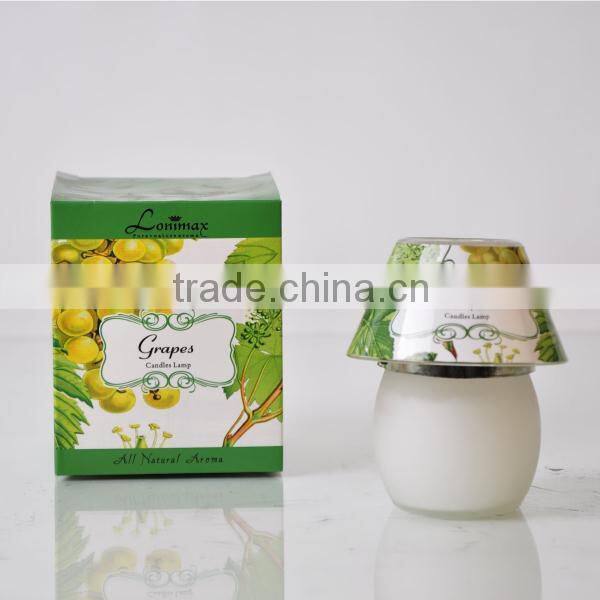 60g lamp shaped decorative scented candle home fragrance