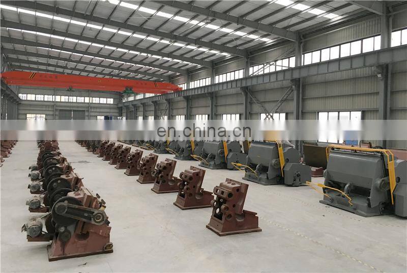 TYMB 930 CE approved Standard Notebook Cover Gold Foil Hot Stamping and Cutting Machine, kraft paper bag platen punching press