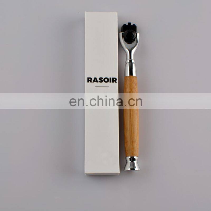 removable cartridge 5 blades Best metal handle system shaving men razor