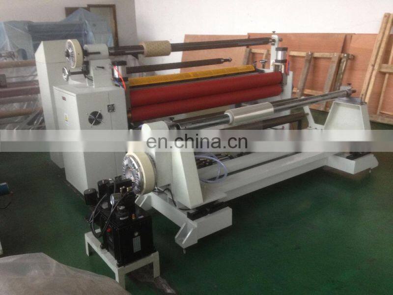 adhesive tape slitting and rewinding machine