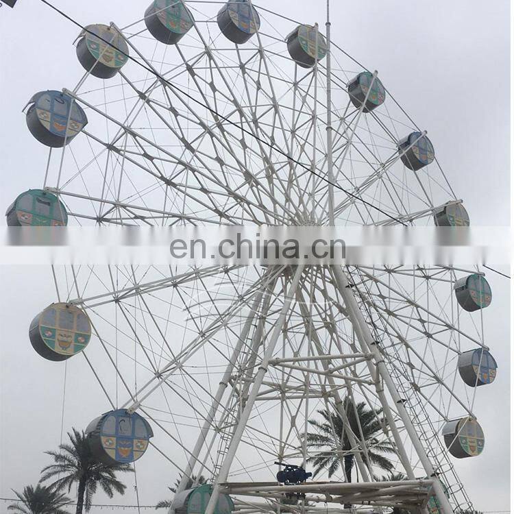Amusement park rides Large ferris wheel for viewing purpose