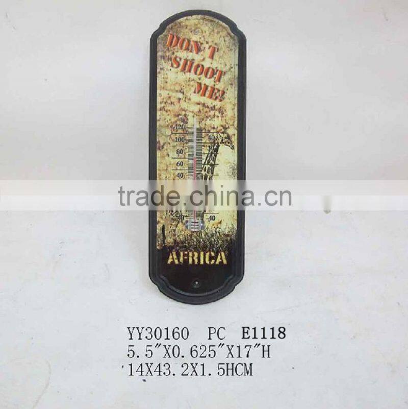 Customized metal thermometer , tin thermometer