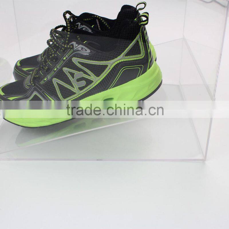 Clear Acrylic Glass Shoe Display Case, acrylic shoe display box