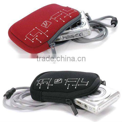 3mm neoprene customied printing logo gifts bag or lanyard with company logo