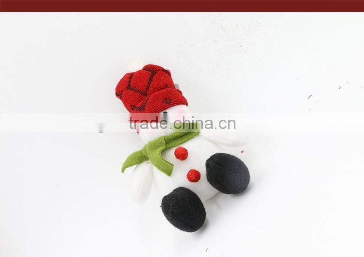 Xmas Tree Decoration Snowman Plush Home Decoration Hanger Table Ornament New Year