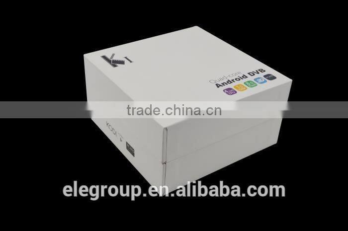 Receiver satellite android dvb-s2 android tv box dvb S2 K1 Quad Core Android DVB S2 1080P Set Top Box k1 TV Box