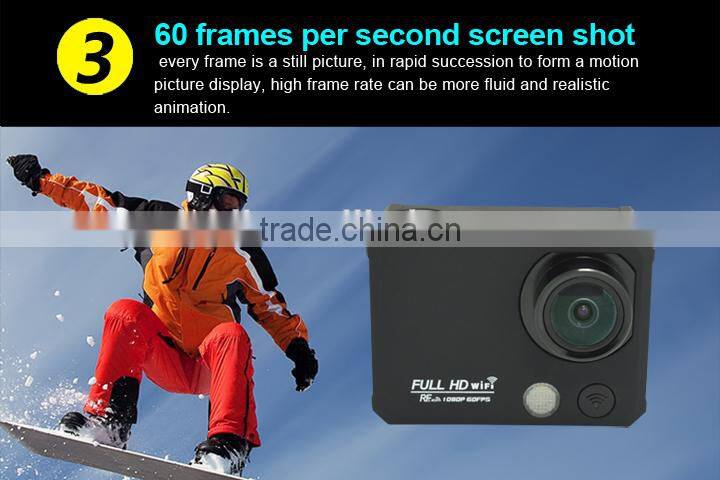 X5 Full HD 1080P@60fps 2K Wifi Action Camera 2inch Screen ,Waterproof Full HD 1080P Sport Camera