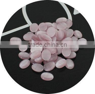 2014 New Fashion Egg shaped opal# 8mm*10mm & mixed color wholesale