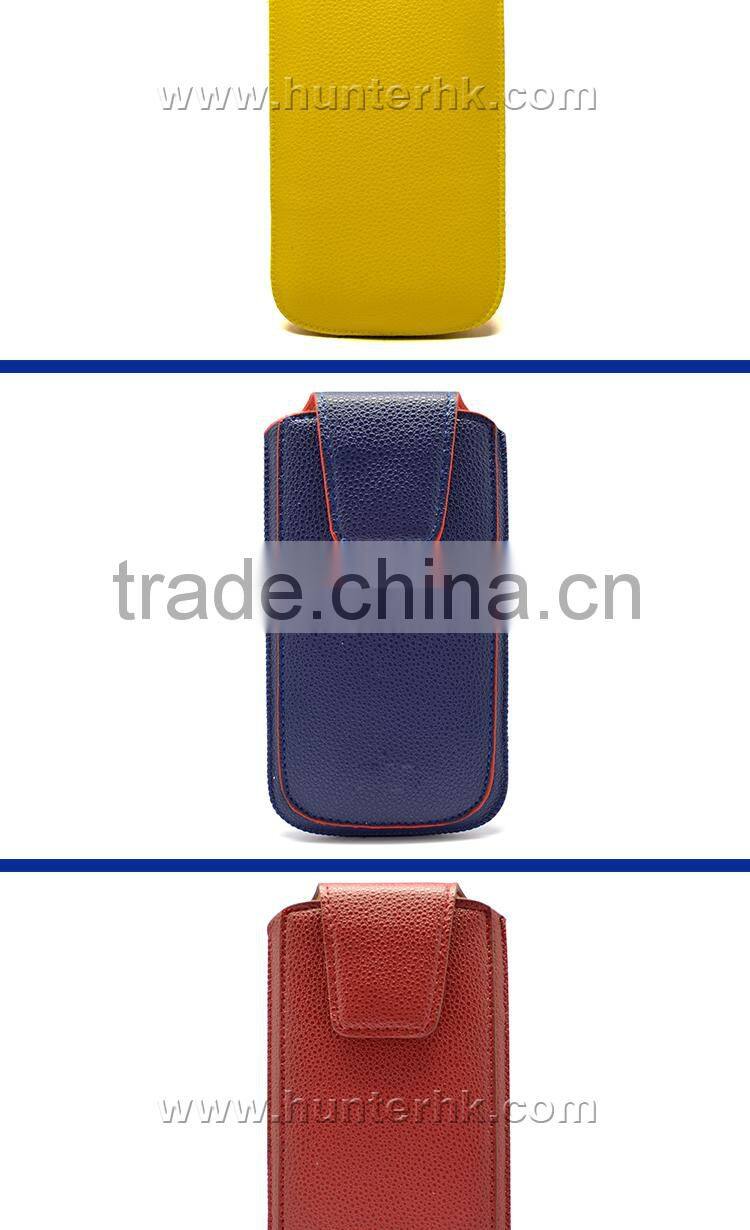 Flip Leather Pull Up Sleeve For Samsung I9600