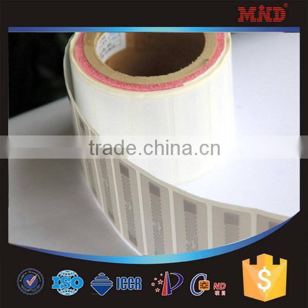 MDIY122 EPC GEN2 860-960mhz uhf rfid adhesive label with Monza4/5/ Alien H3/4