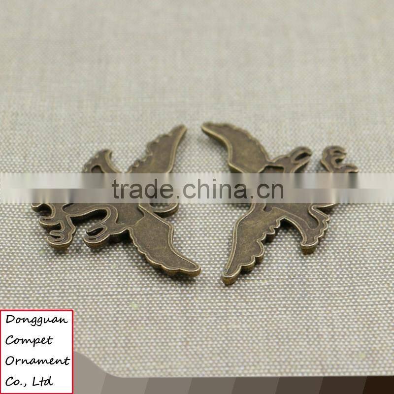 Manual jewelry green bronze zinc alloy diy eagle pendant