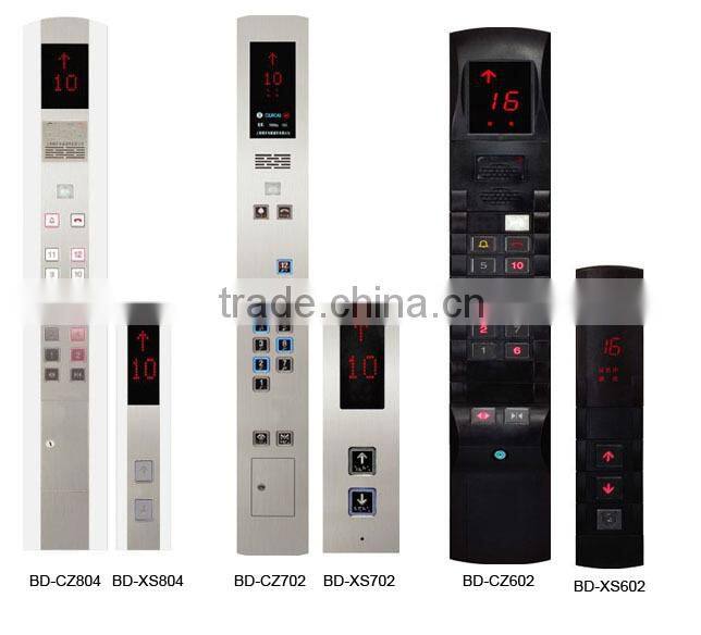 Luxurious Passenger Elevator 4.0m/s 1600kg / elevator parts / Lift cabin